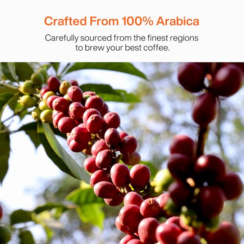 Super Instant Freeze Dried Coffee Pods Light Medium Dark Roast 100% Arabica Hot or Cold Brew