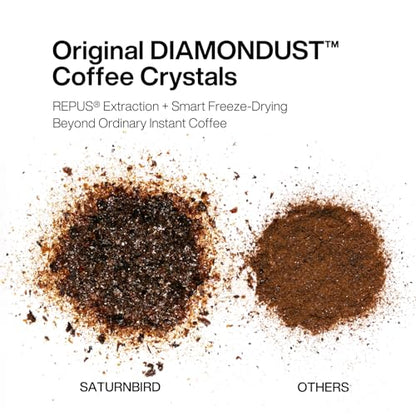 Super Instant Freeze Dried Coffee Pods Light Medium Dark Roast 100% Arabica Hot or Cold Brew