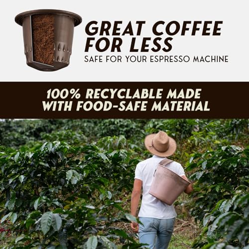 Italian Espresso Coffee Pods Compatible with Nespresso Original Line BPA Free Capsules Made in Italy