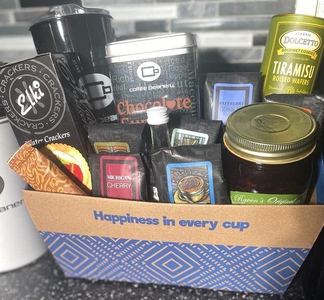 Gourmet Favorites | Coffee, Tea & Gourmet Snacks Gift basket | Coffee Beanery