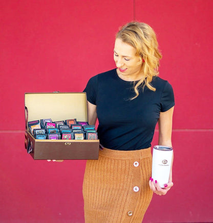 Coffee Trunk of Samplers | Coffee Gift basket | Coffee Beanery