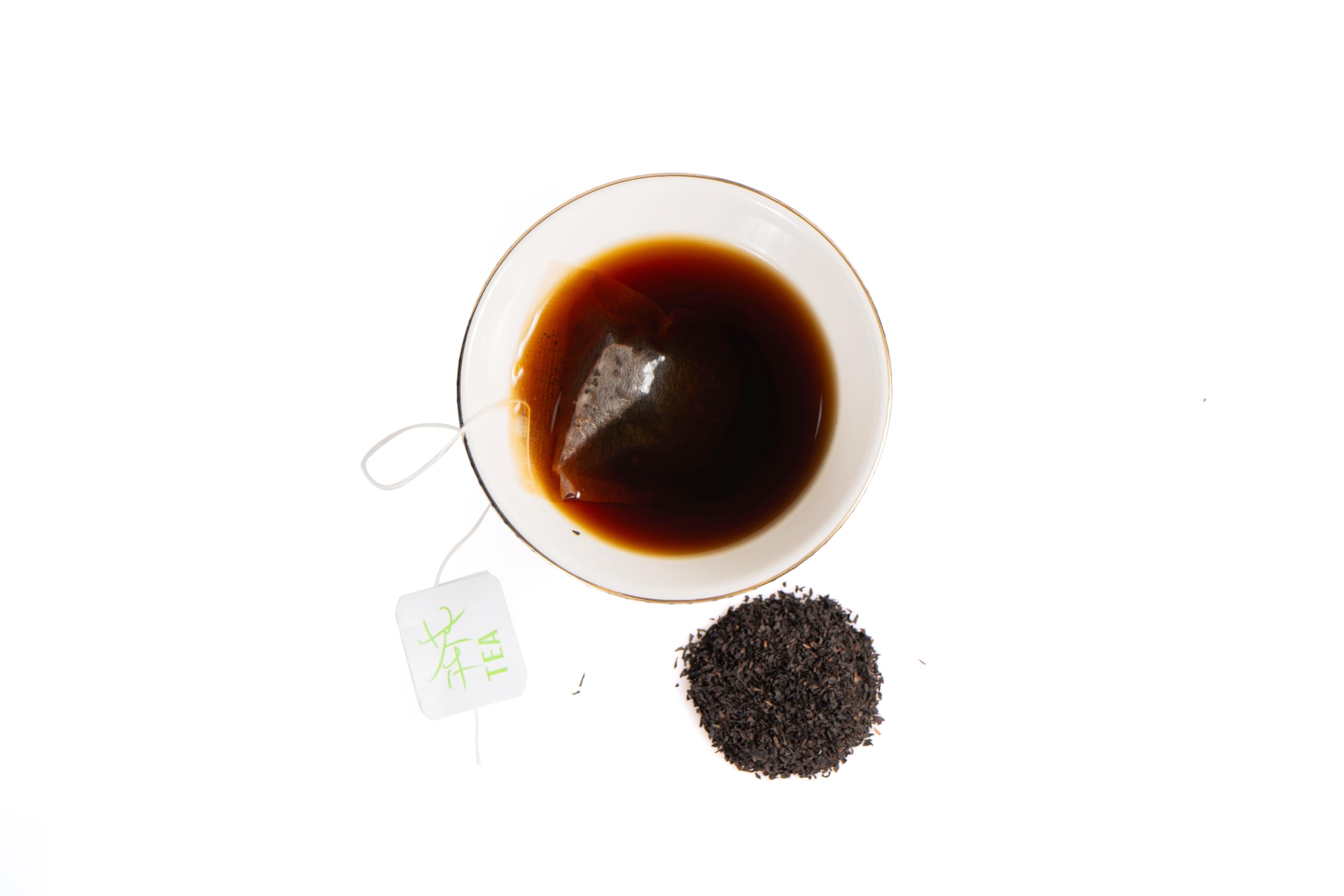 FORESUN & PLUM GARDEN Black Tea Bags Original, Naturally Black Tea Bags 25 Count