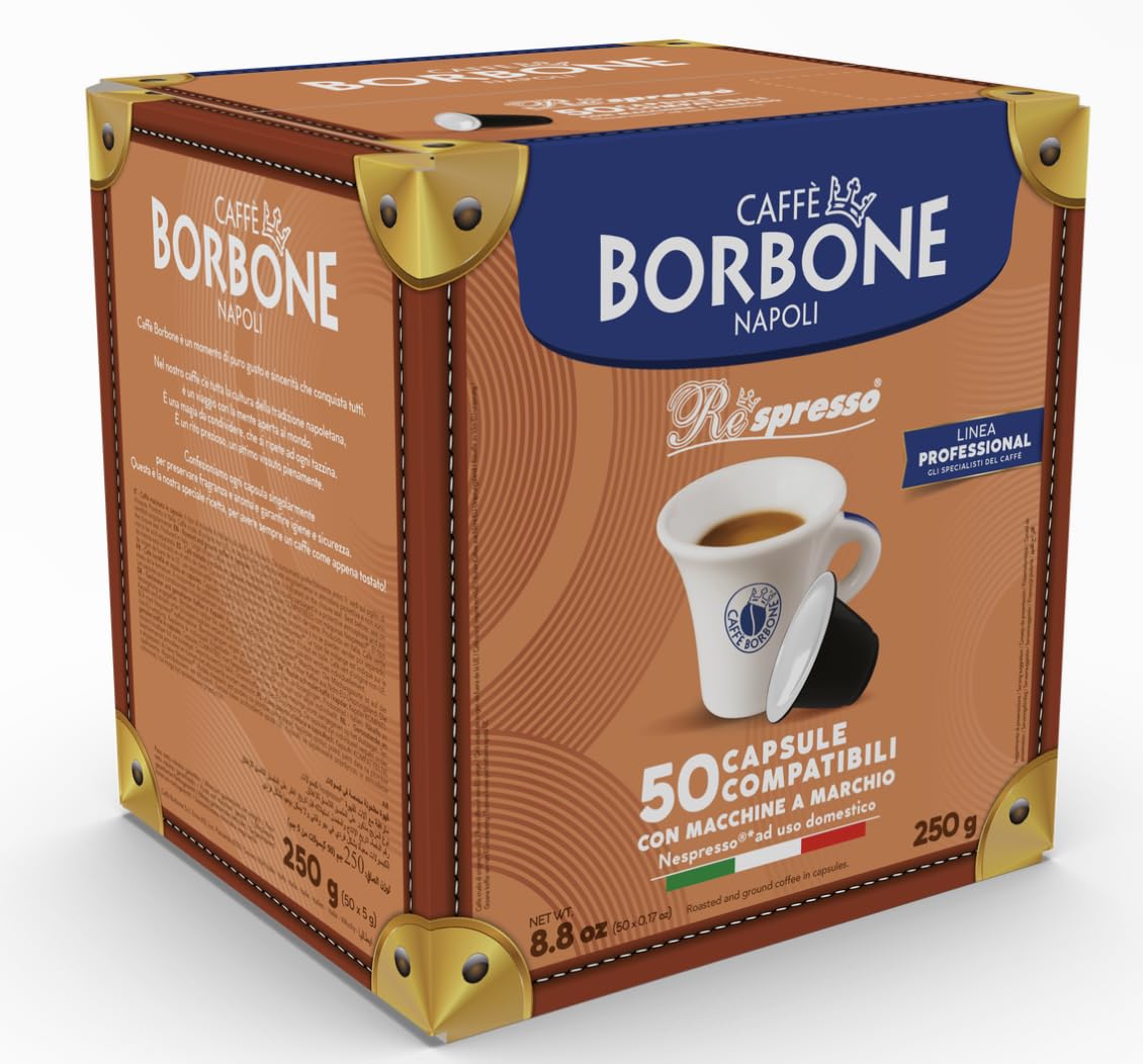 Nespresso Compatible Italian Coffee Pods Fresh Roasted Individually Wrapped Capsules Original Line Only
