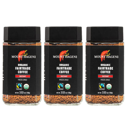 Mount Hagen 3.53oz Organic Freeze Dried Instant Coffee