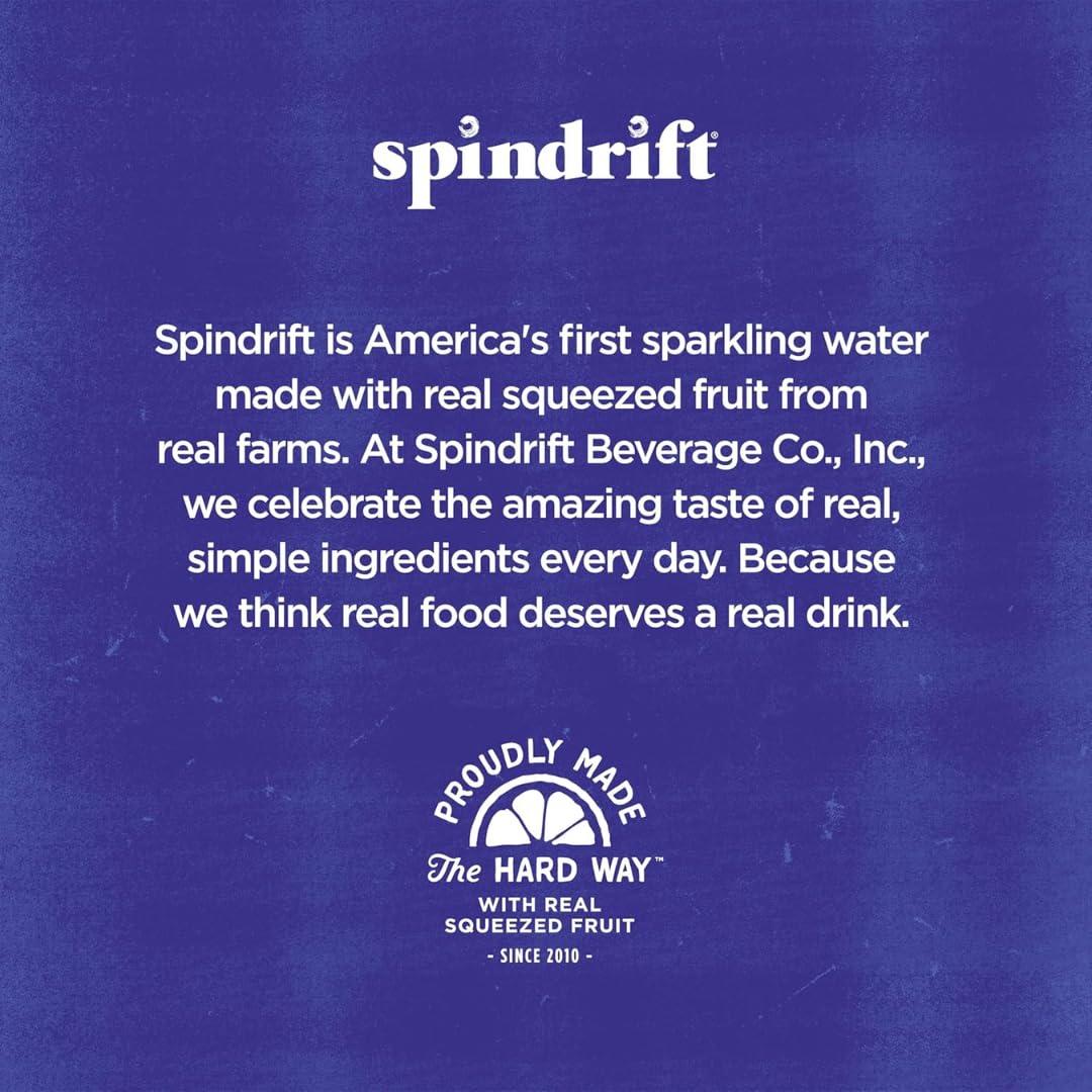 Sparkling Water Variety Pack Real Squeezed Fruit 12oz Cans Pack of 18 9 Flavors