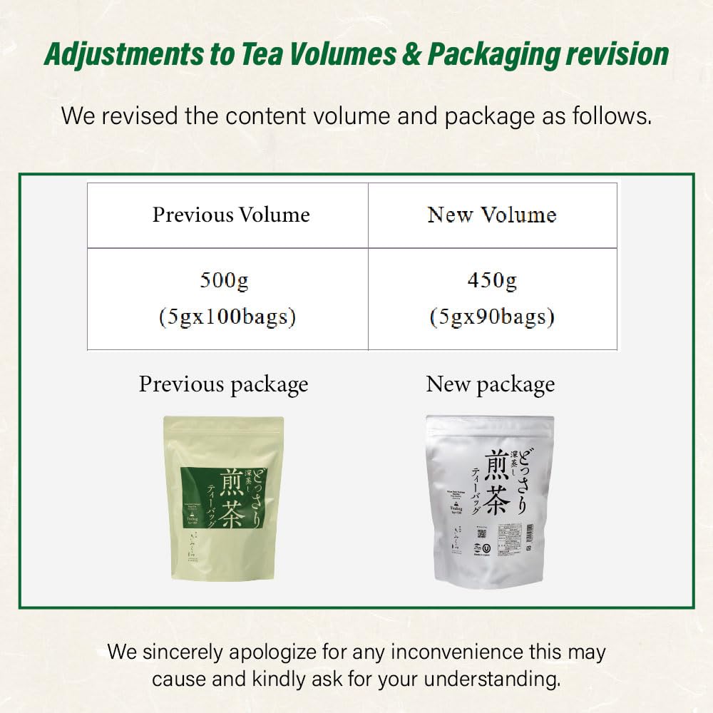 90 Teabags Value Pack -Green Tea Bulk from JAPAN | Japanese Tea KIMIKURA