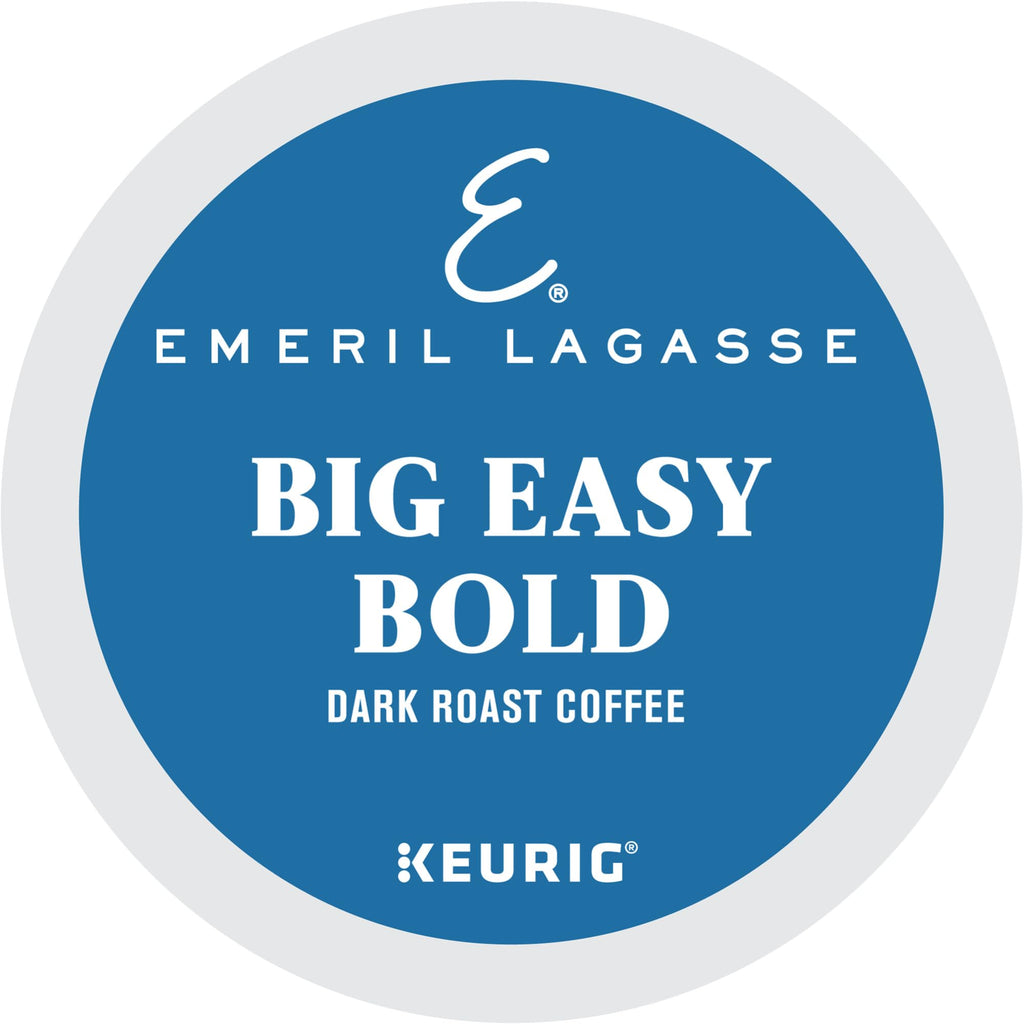 Emeril Big Easy Bold Coffee, Keurig Single-Serve K-Cup Pods, Dark Roast Coffee