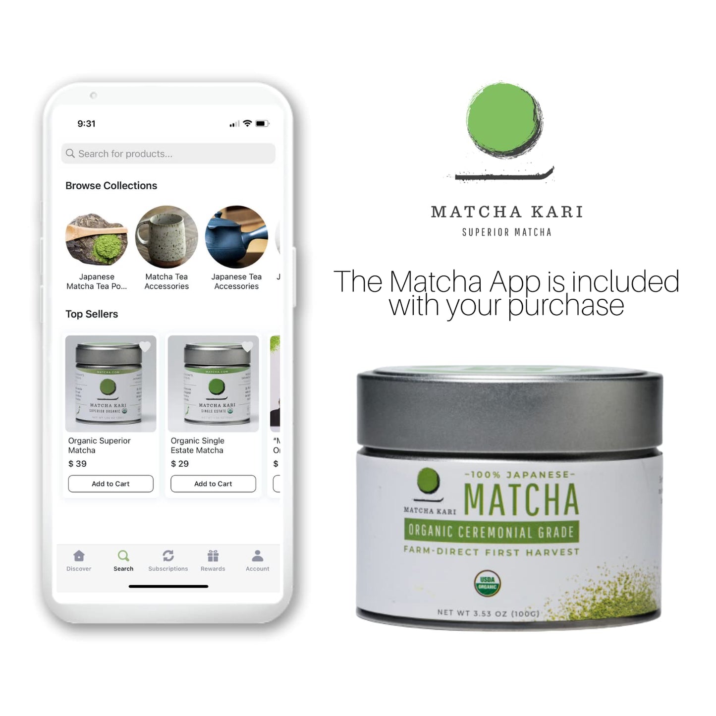 Dr. Weil Matcha Kari Japanese Matcha Green Tea Powder