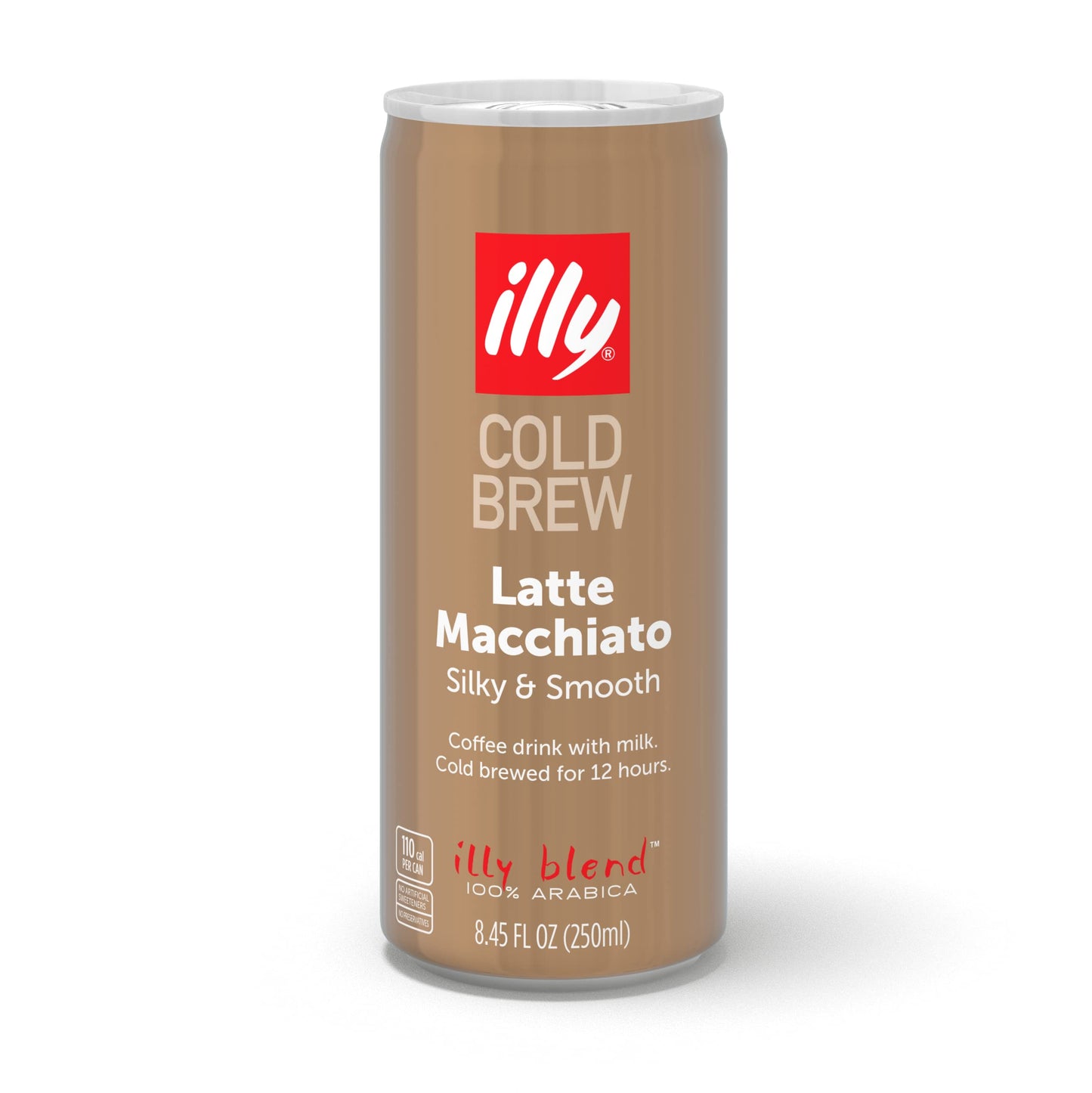 Ready to Drink Cold Brew Cappuccino & Latte Macchiato Italian Arabica Coffee All Natural No Preservatives