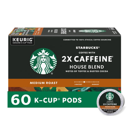 STARBUCKS 2 caffeinecapsuleboxkeurigmedium roast