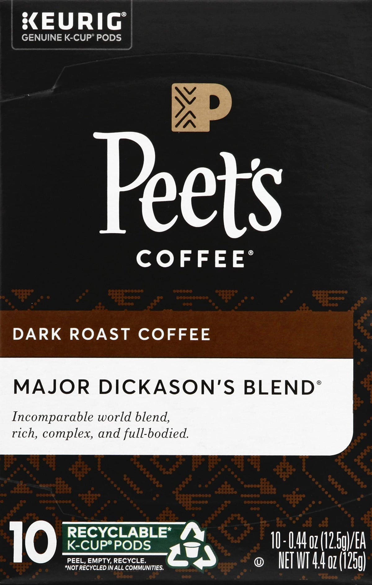 Peet's Coffee, Dark Roast K