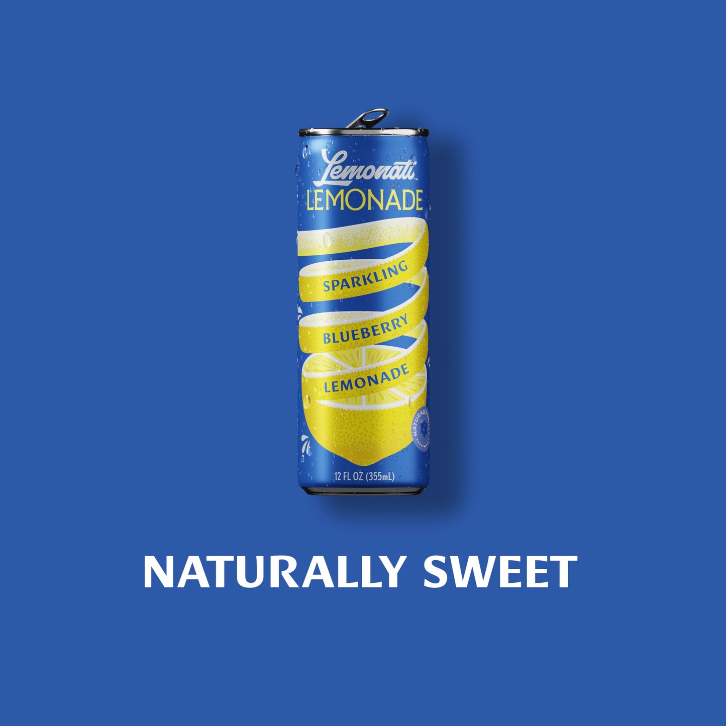 Sparkling Lemonade No Artificial Sweeteners Gluten Free Vegan Kosher Non GMO Slim Cans 12oz