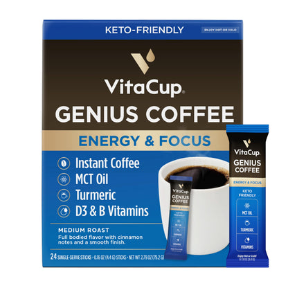 VitaCup Instant Coffee Sticks