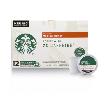 STARBUCKS 2 caffeinecapsuleboxkeurigmedium roast