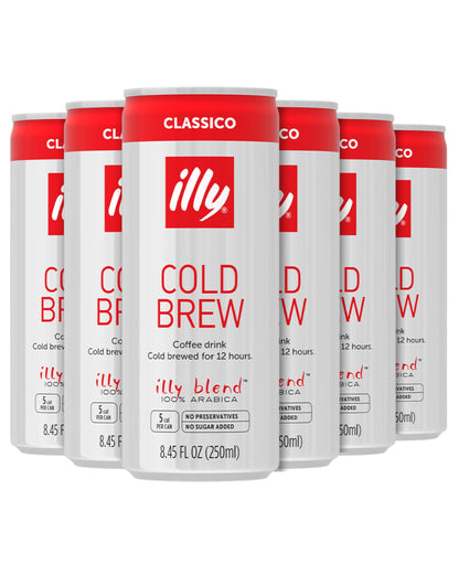 Ready to Drink Cold Brew Cappuccino & Latte Macchiato Italian Arabica Coffee All Natural No Preservatives