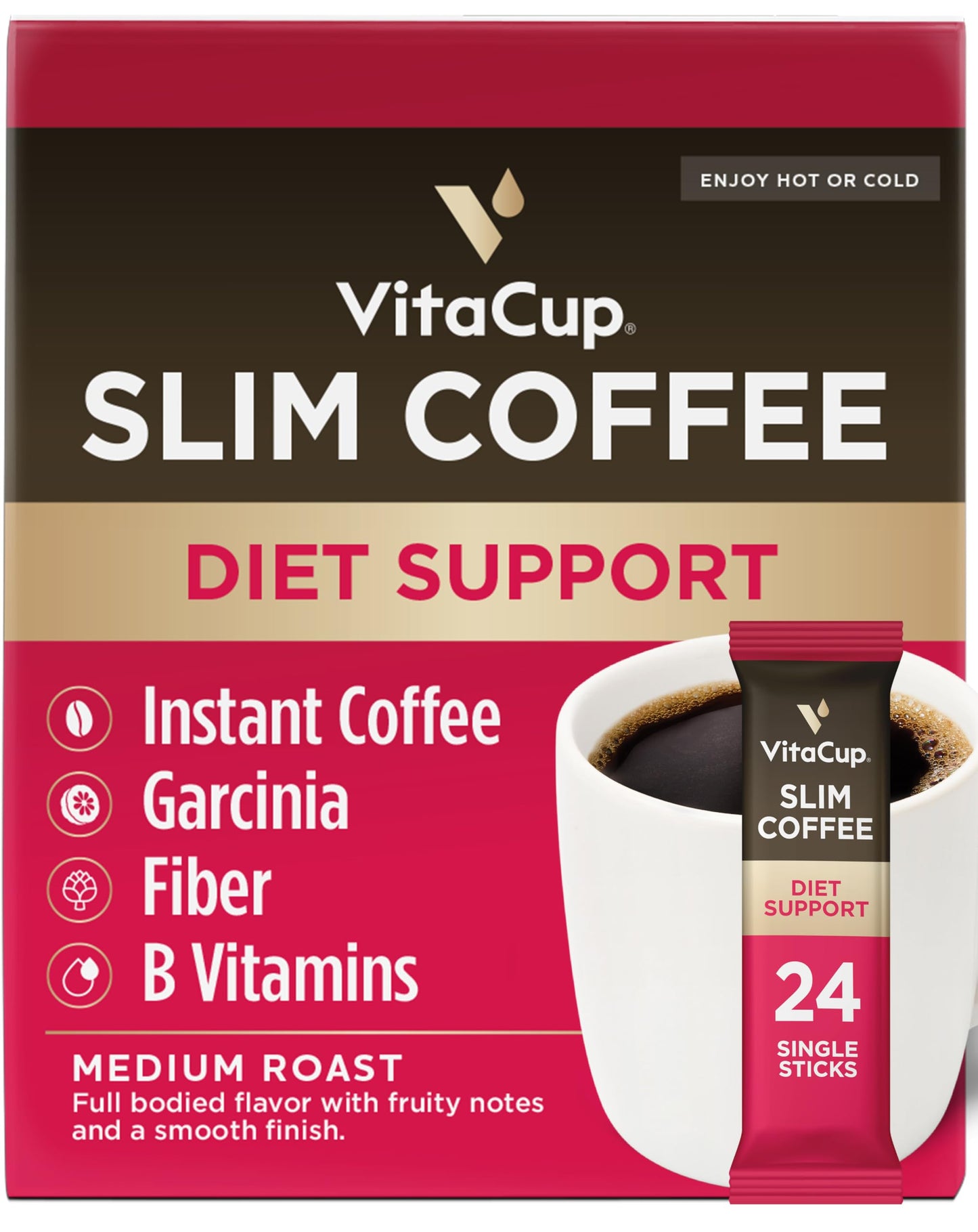 VitaCup Instant Coffee Sticks