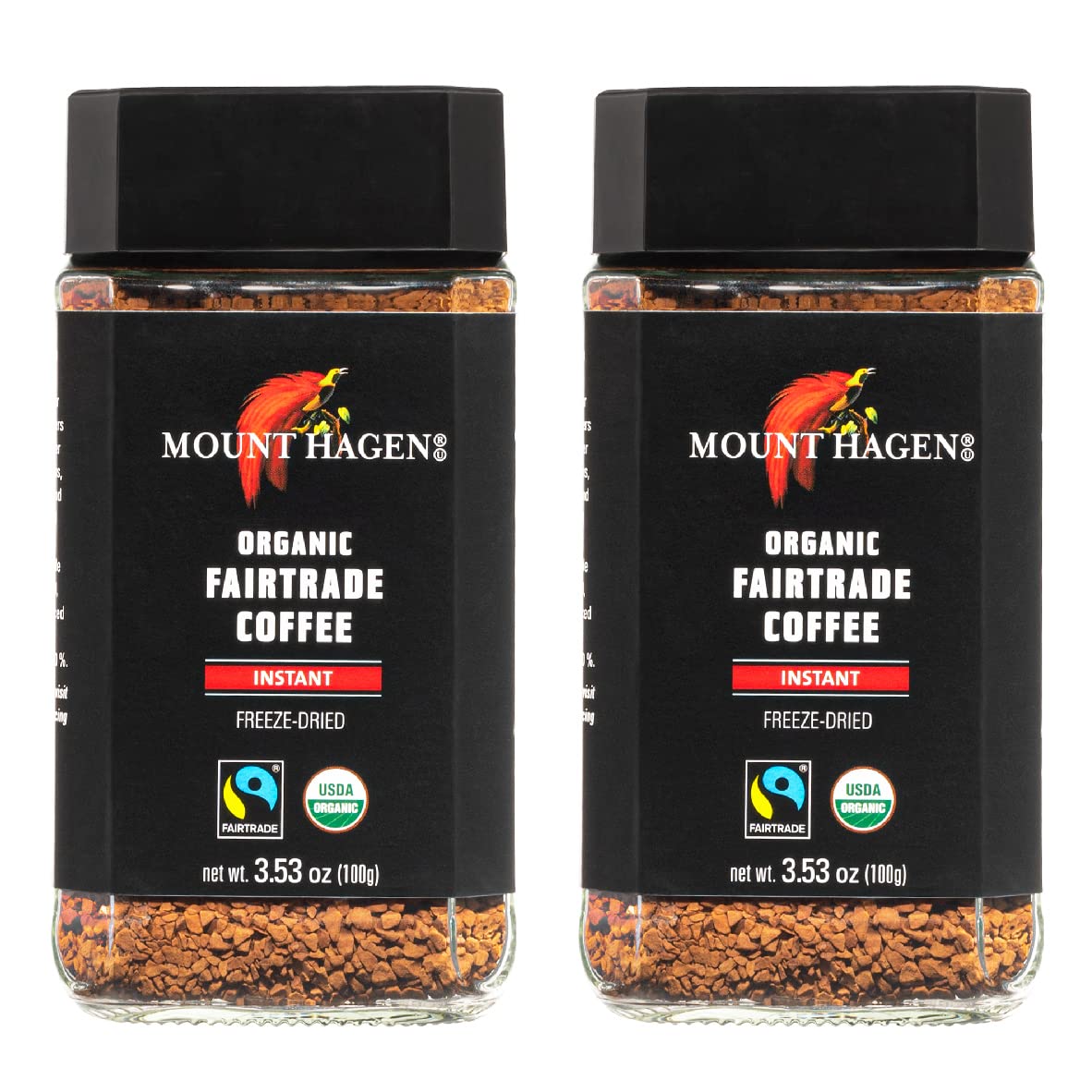 Mount Hagen 3.53oz Organic Freeze Dried Instant Coffee
