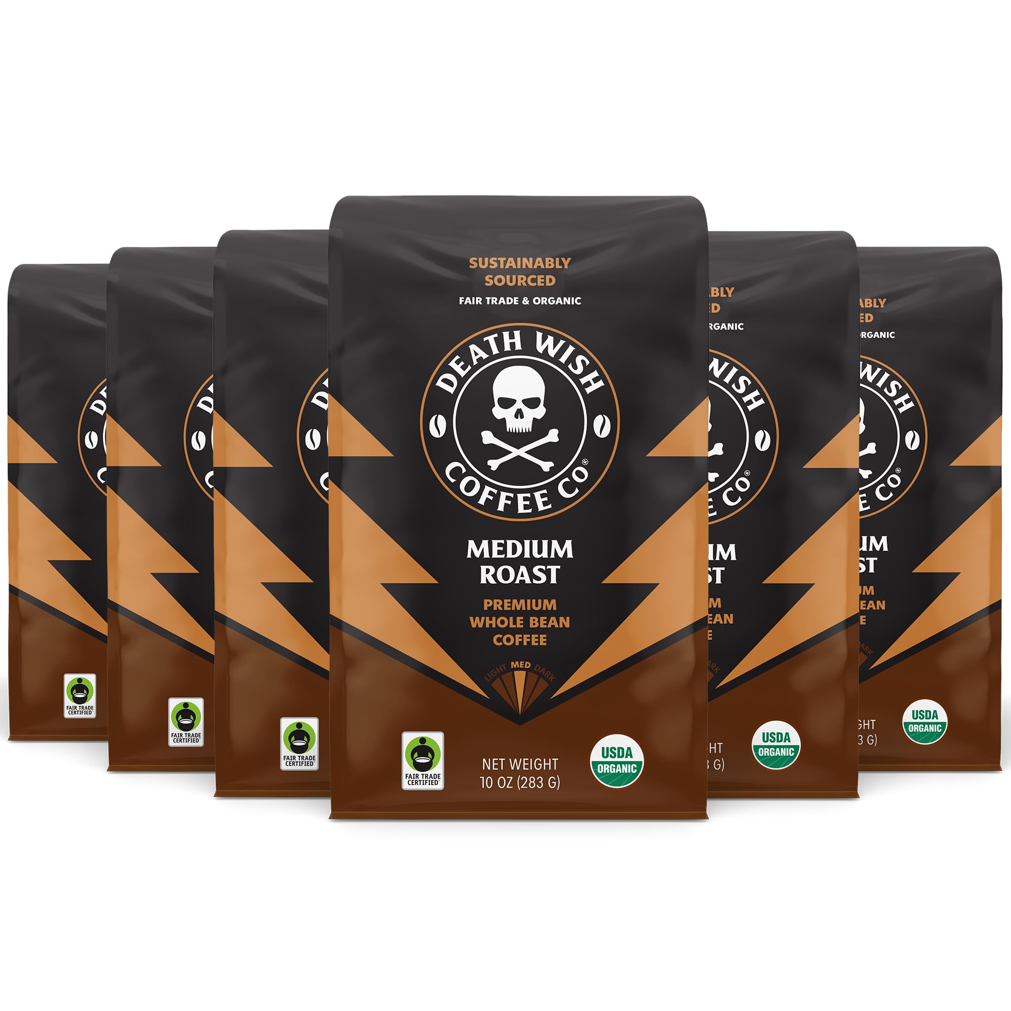 Valhalla Java Whole Bean Coffee Bold Intense Arabica Robusta Organic High Caffeine Blend