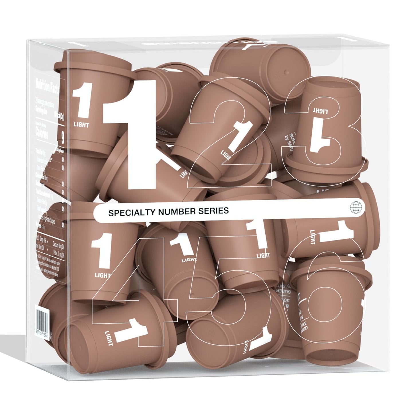 Super Instant Freeze Dried Coffee Pods Light Medium Dark Roast 100% Arabica Hot or Cold Brew