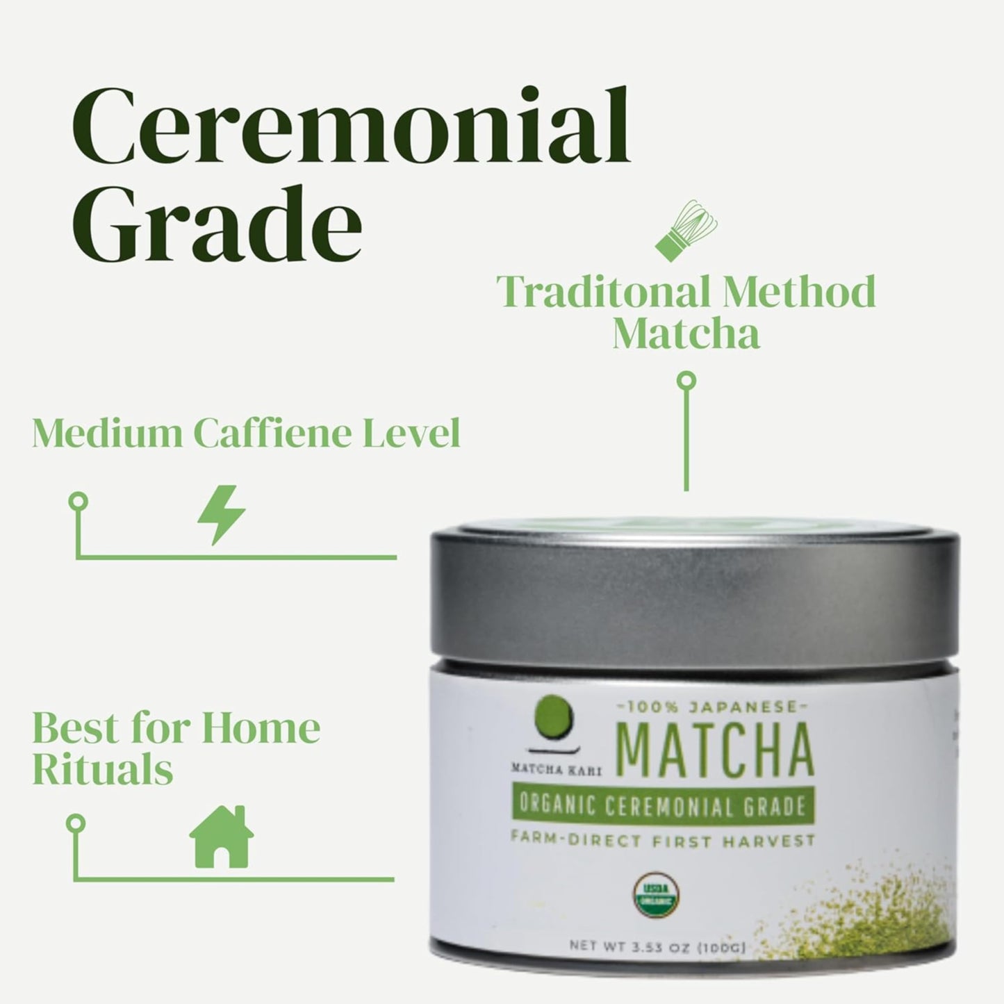 Dr. Weil Matcha Kari Japanese Matcha Green Tea Powder