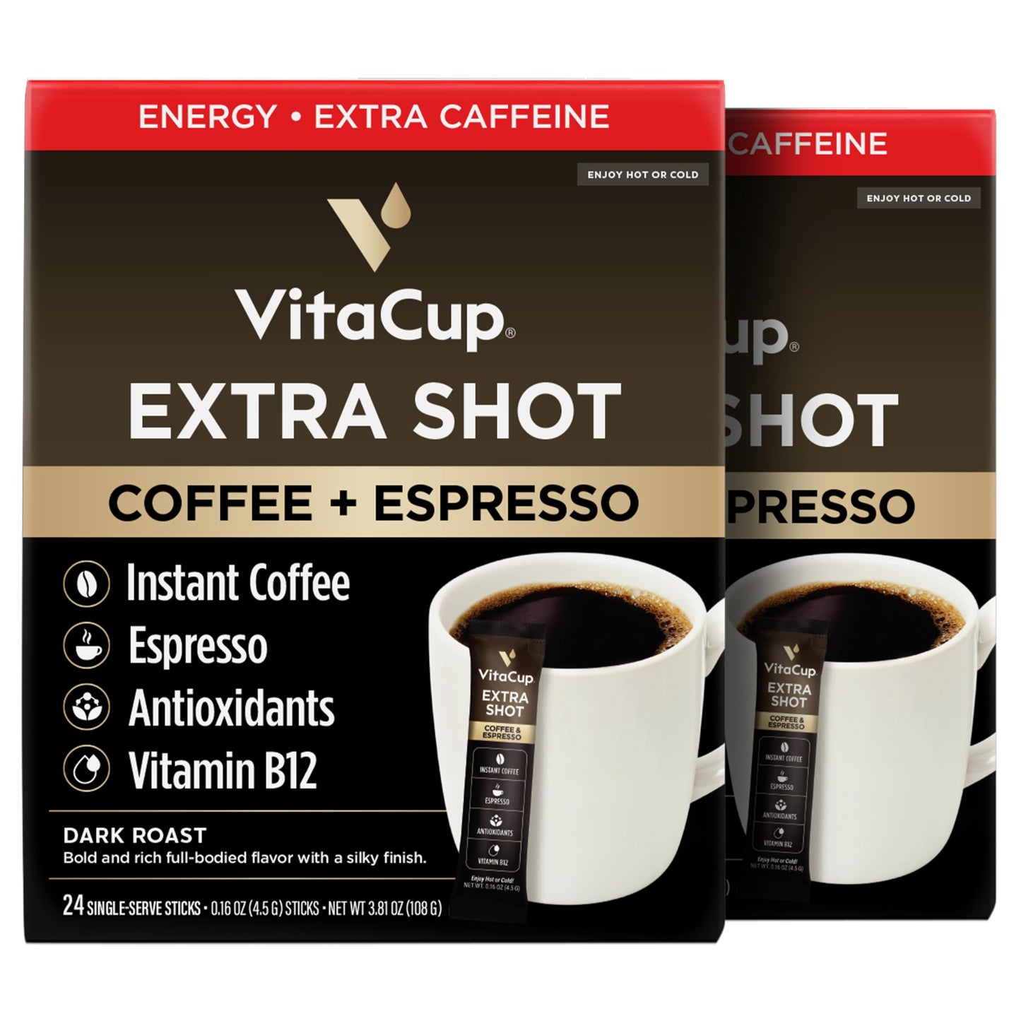 VitaCup Instant Coffee Sticks