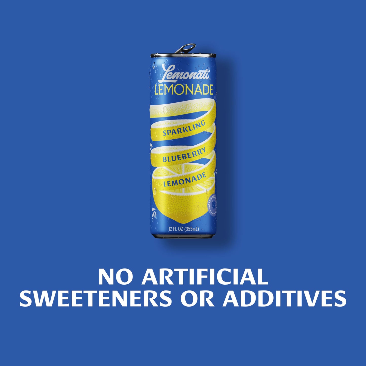 Sparkling Lemonade No Artificial Sweeteners Gluten Free Vegan Kosher Non GMO Slim Cans 12oz