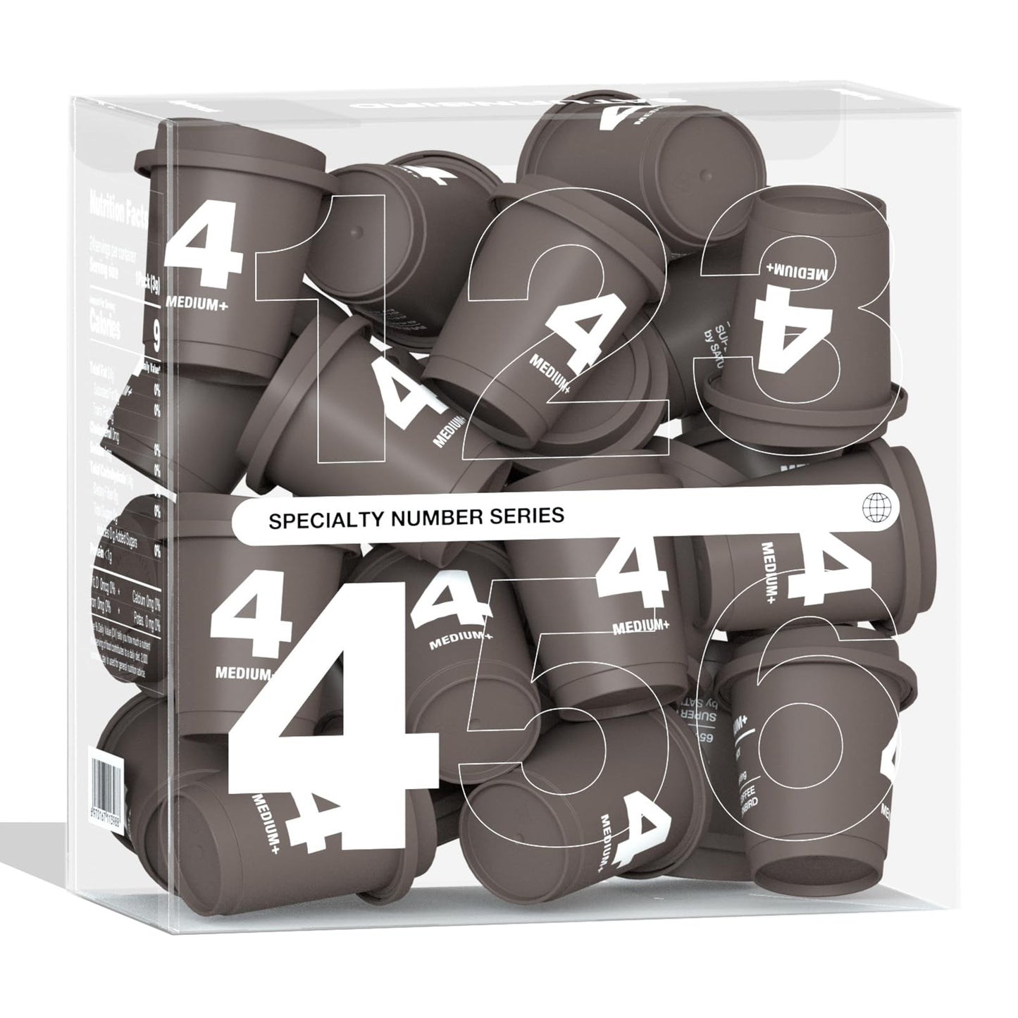 Super Instant Freeze Dried Coffee Pods Light Medium Dark Roast 100% Arabica Hot or Cold Brew