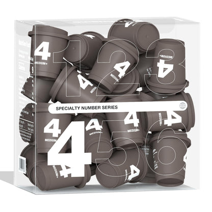 Super Instant Freeze Dried Coffee Pods Light Medium Dark Roast 100% Arabica Hot or Cold Brew
