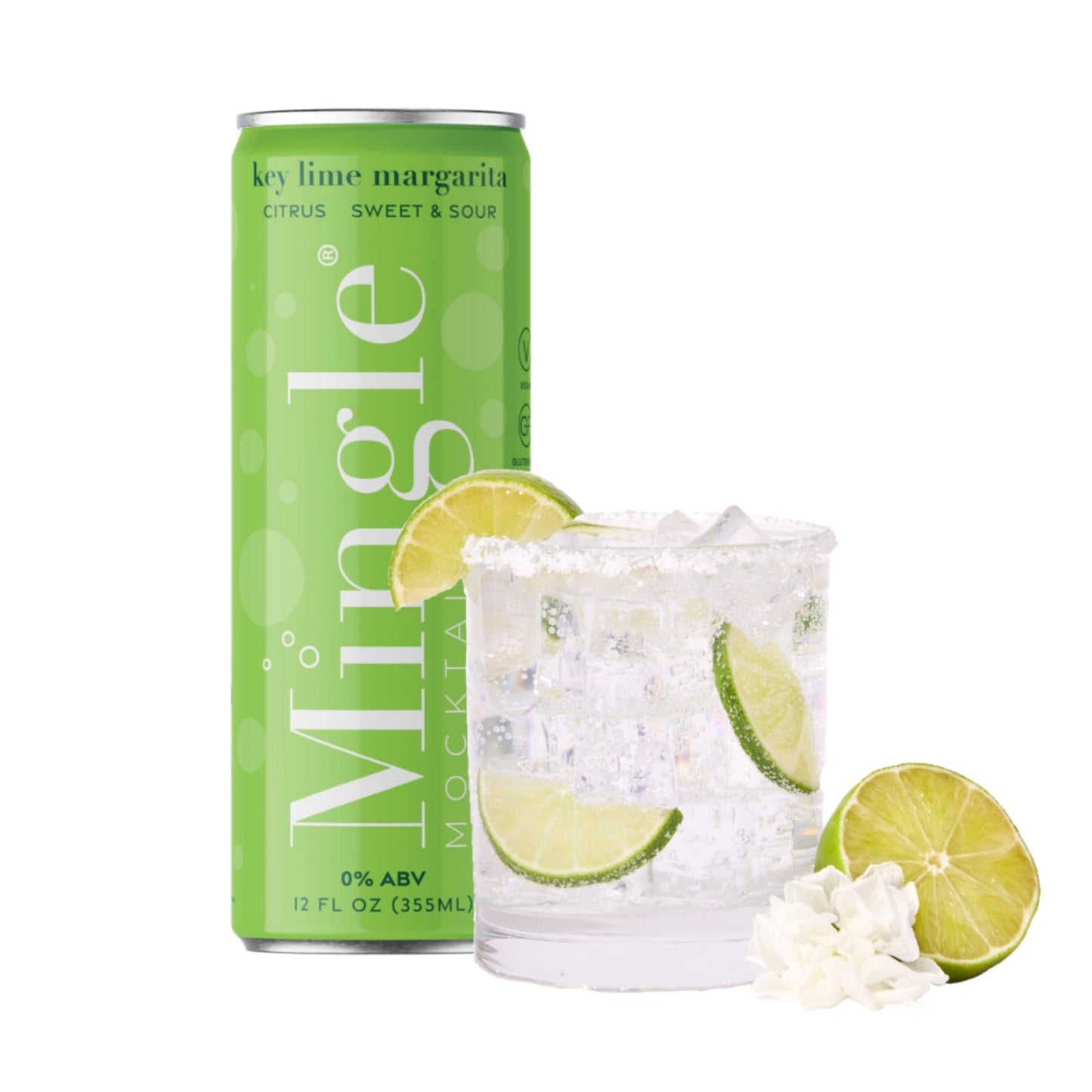Mocktail Flavored Non Alcoholic Drink Real Juice Canned Cocktail Mixer Vegan Gluten Free 12oz Cans