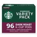 Dark Roast Coffee K-Cup Pods Variety Pack Keurig Compatible 96 Count Hot or Iced Coffee