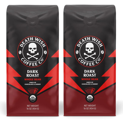 Valhalla Java Whole Bean Coffee Bold Intense Arabica Robusta Organic High Caffeine Blend