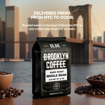 BROOKLYN COFFEE Whole Bean Dark Roasts