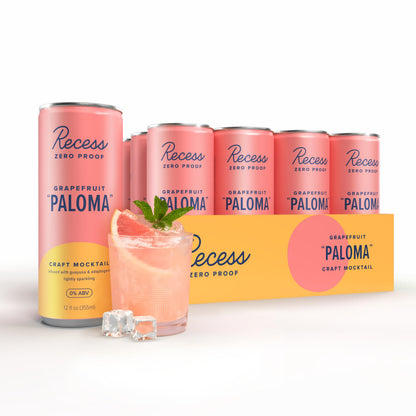 Zero Proof Craft Mocktail Adaptogen Alcohol Free Beverage Mixer Celebration Drink Party Can
