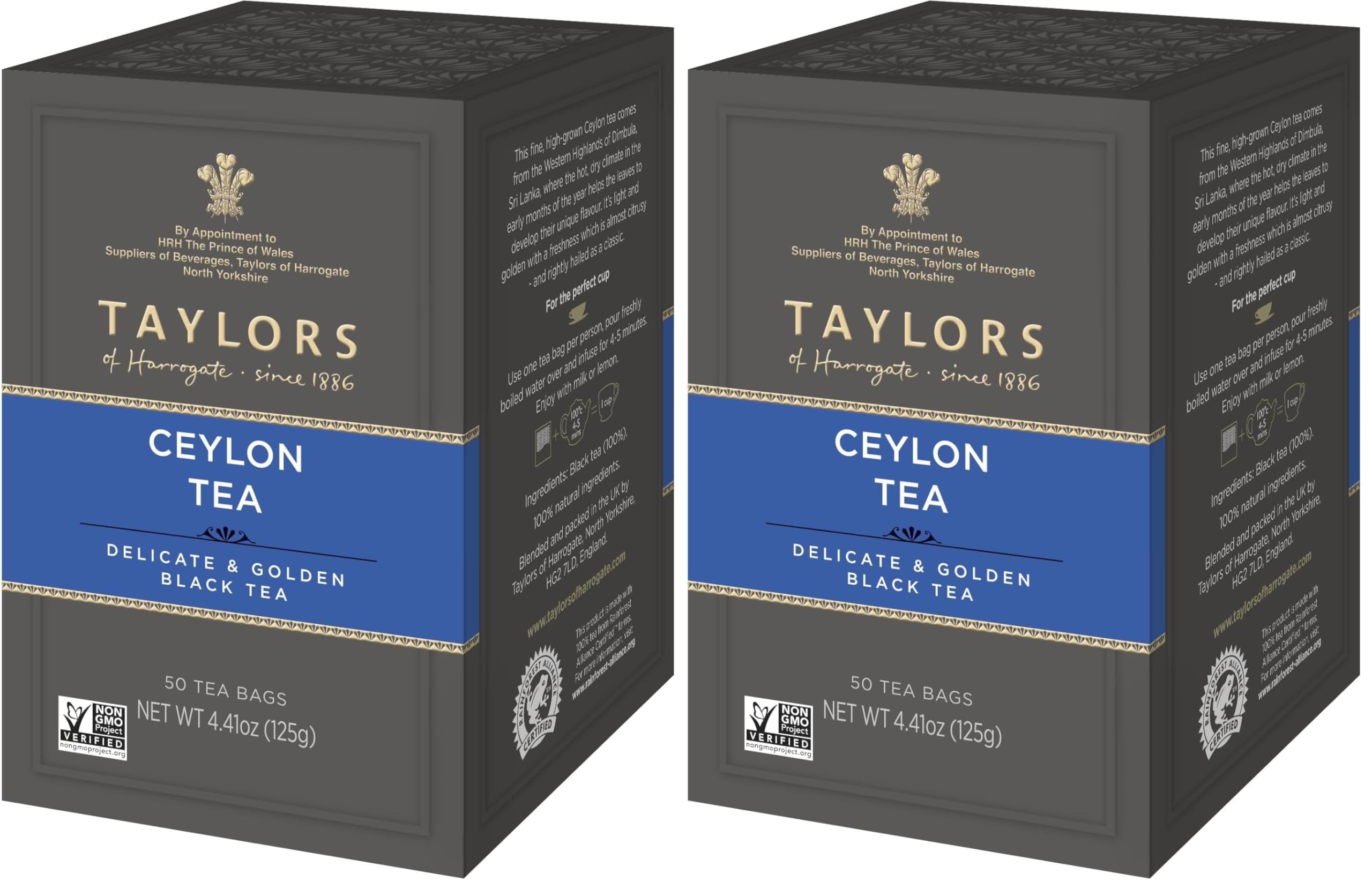 Taylors of Harrogate Decaffeinated Breakfast tea