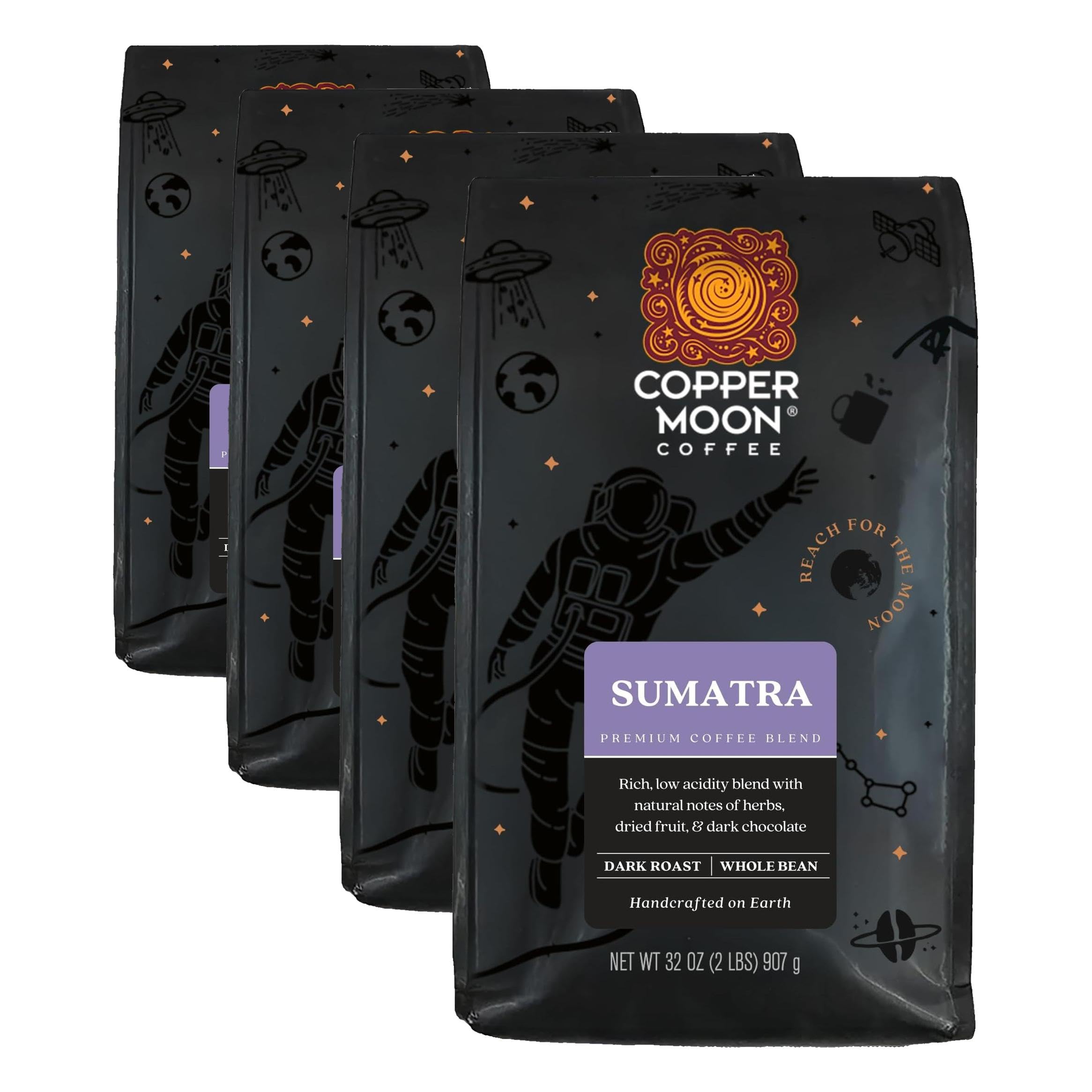 Copper Moon Dark Roast Whole Bean Coffee 1