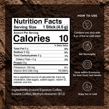 VitaCup Instant Coffee Sticks