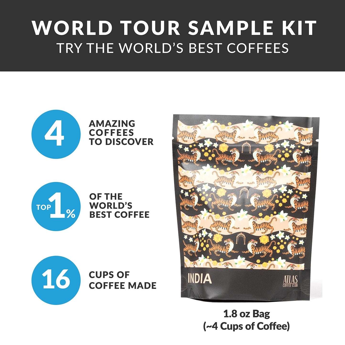 Atlas Coffee Club World of Coffee Discovery Set
