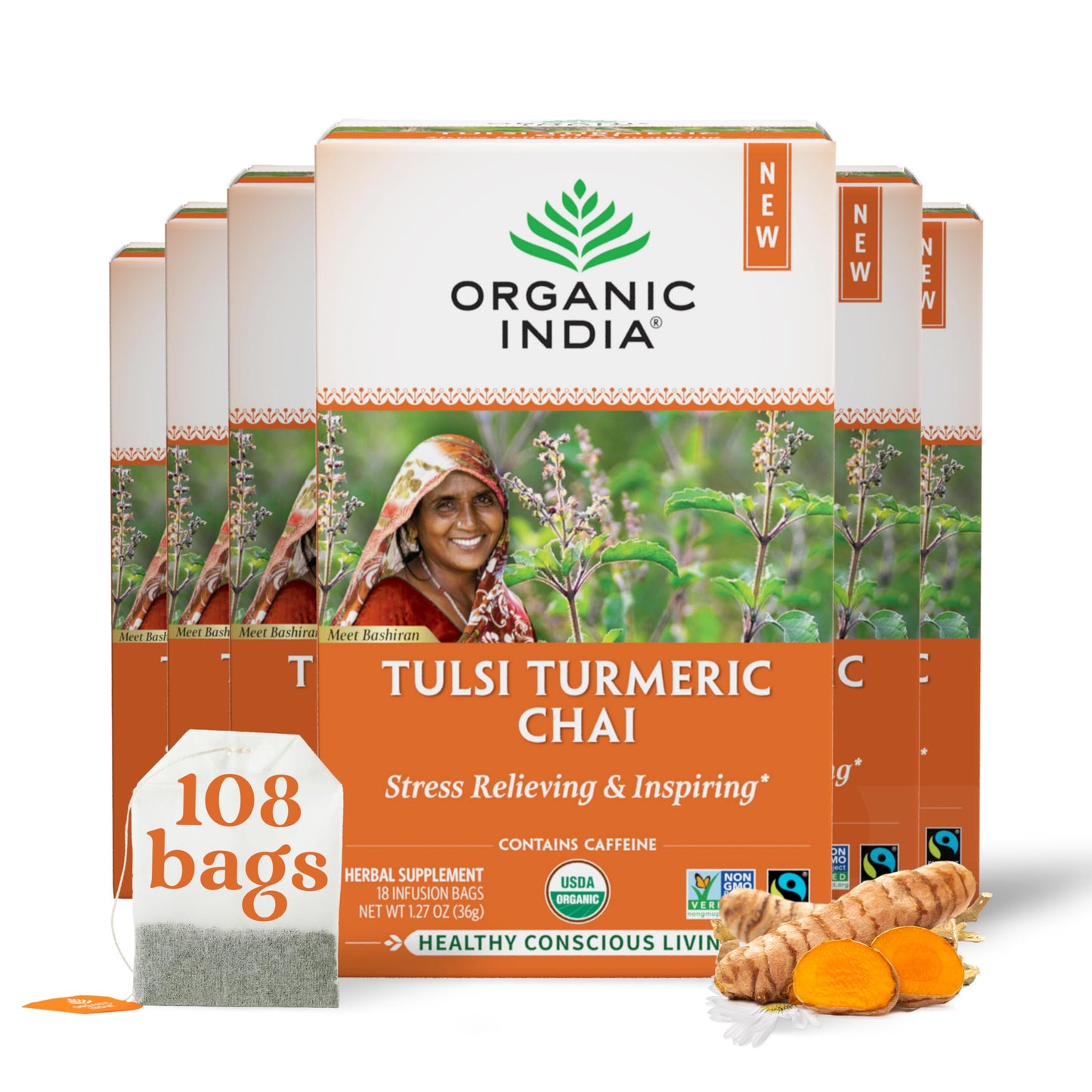 Organic India-Tea-6Packs