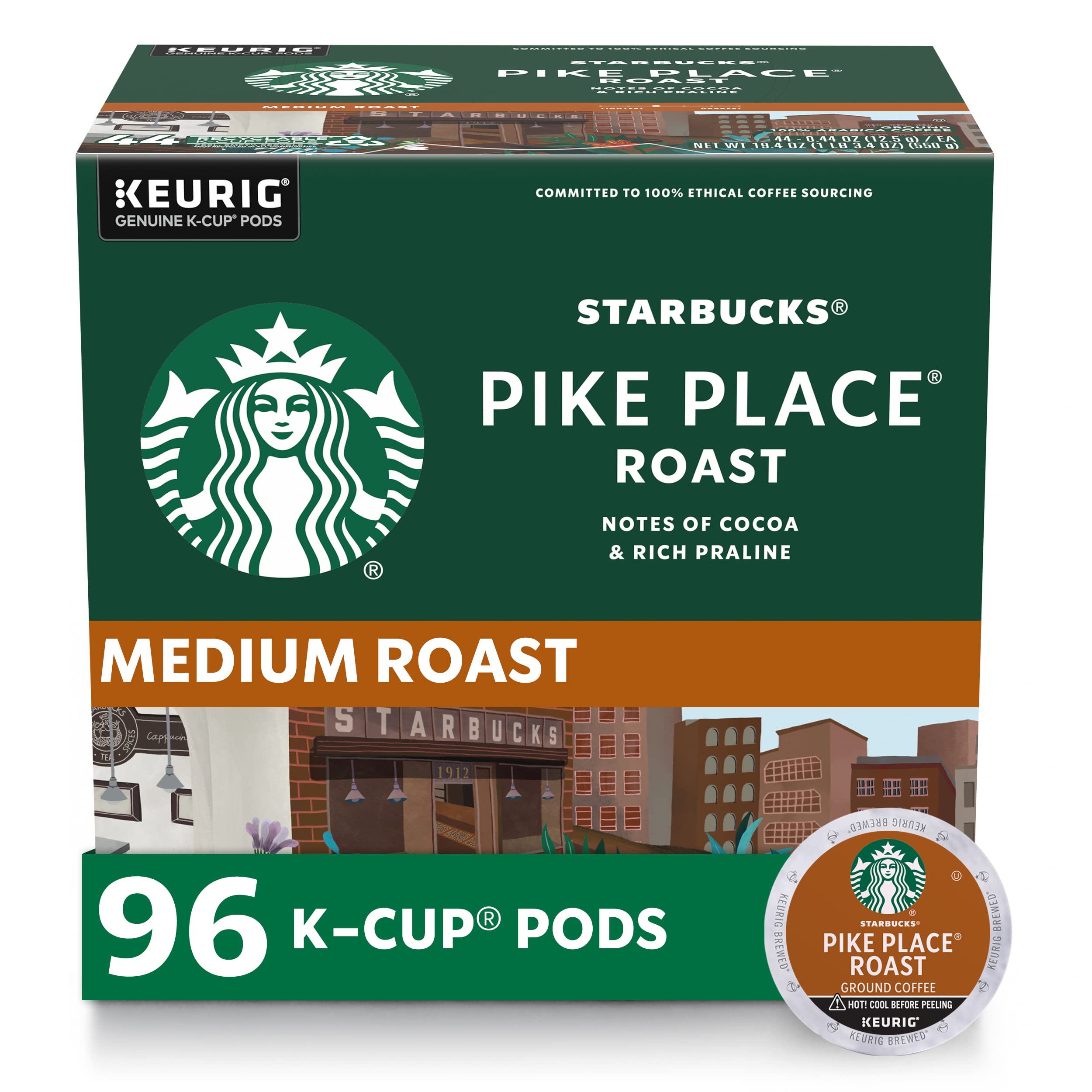 STARBUCKS 2 caffeinecapsuleboxkeurigmedium roast