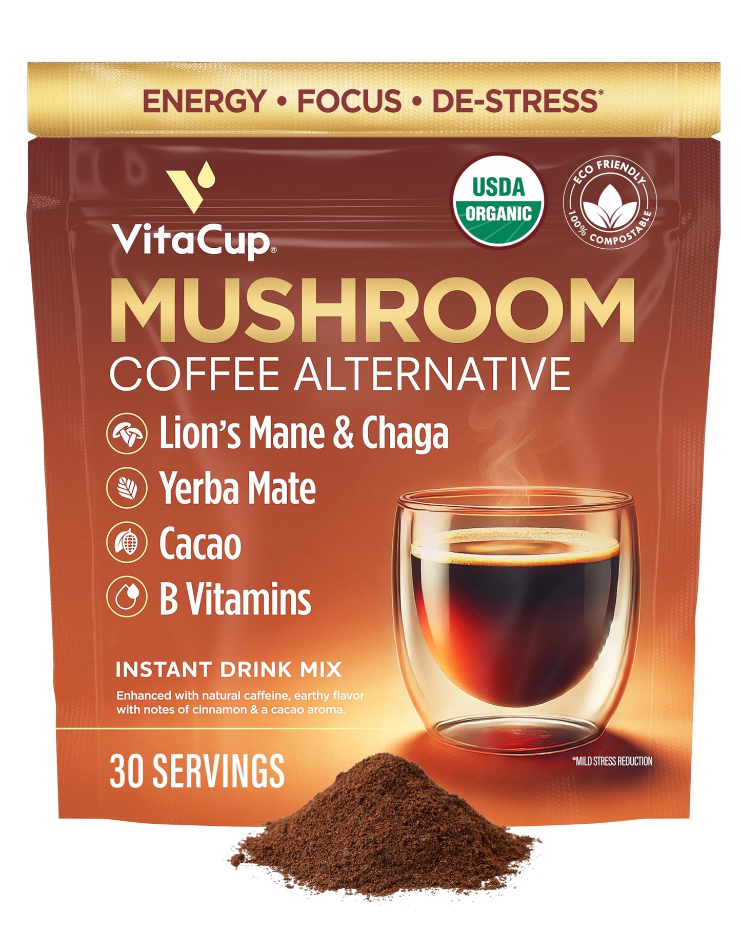VitaCup Instant Coffee Sticks