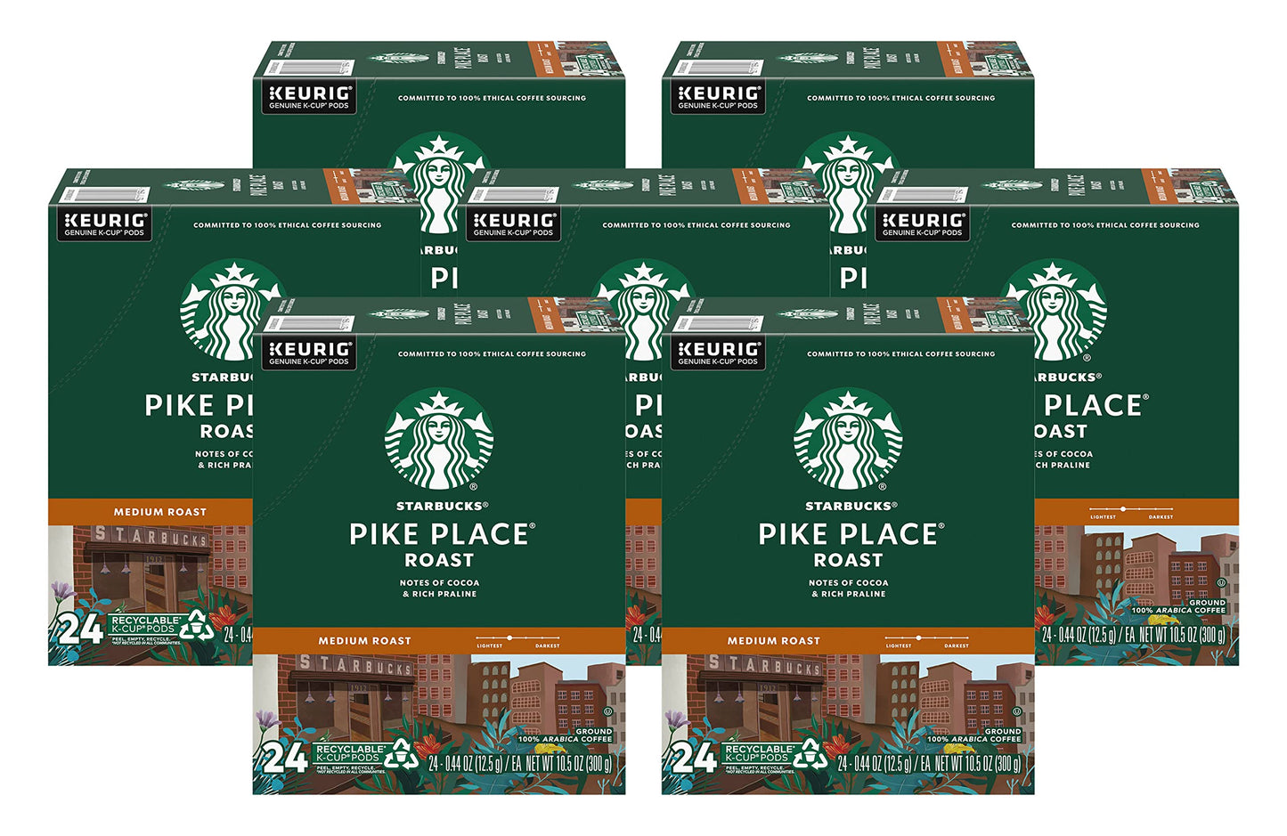 STARBUCKS 2 caffeinecapsuleboxkeurigmedium roast