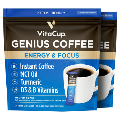 VitaCup Instant Coffee Sticks