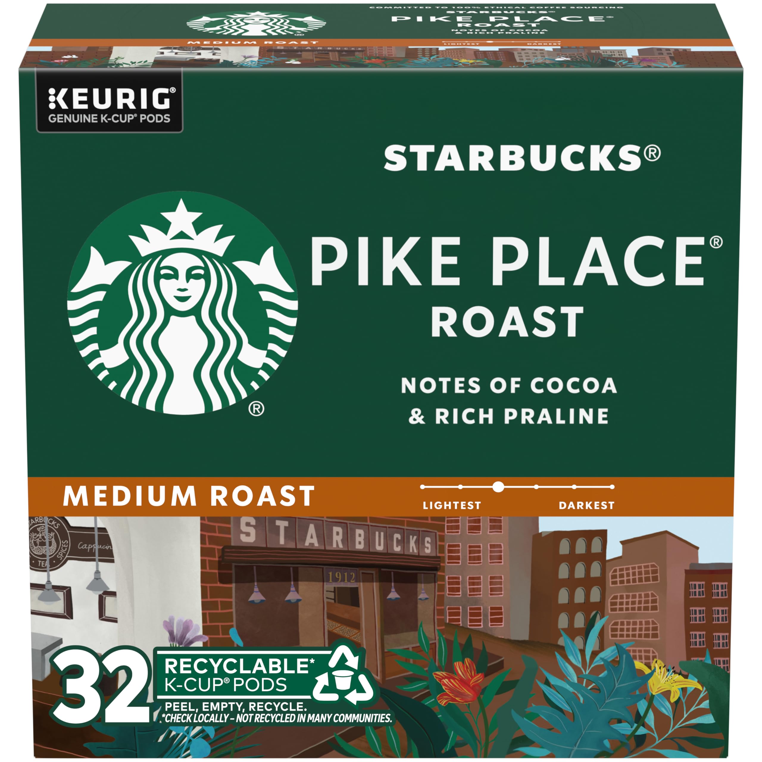 STARBUCKS 2 caffeinecapsuleboxkeurigmedium roast