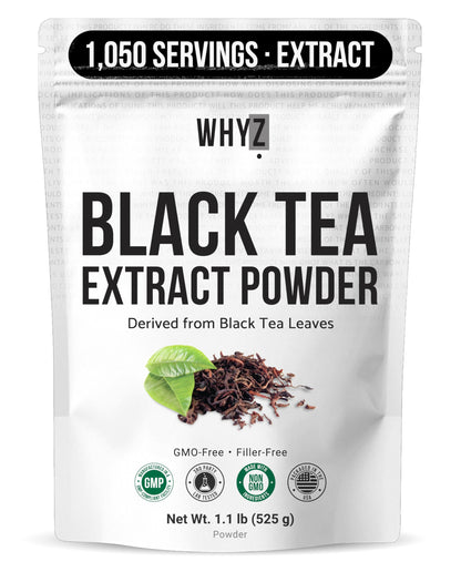 Instant Black Tea Powder Unsweetened Iced Tea Concentrate Hot & Cold Drink Mix