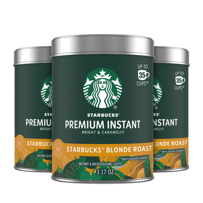 Premium Medium Roast Instant Coffee 100% Arabica Tin Up to 40 Cups