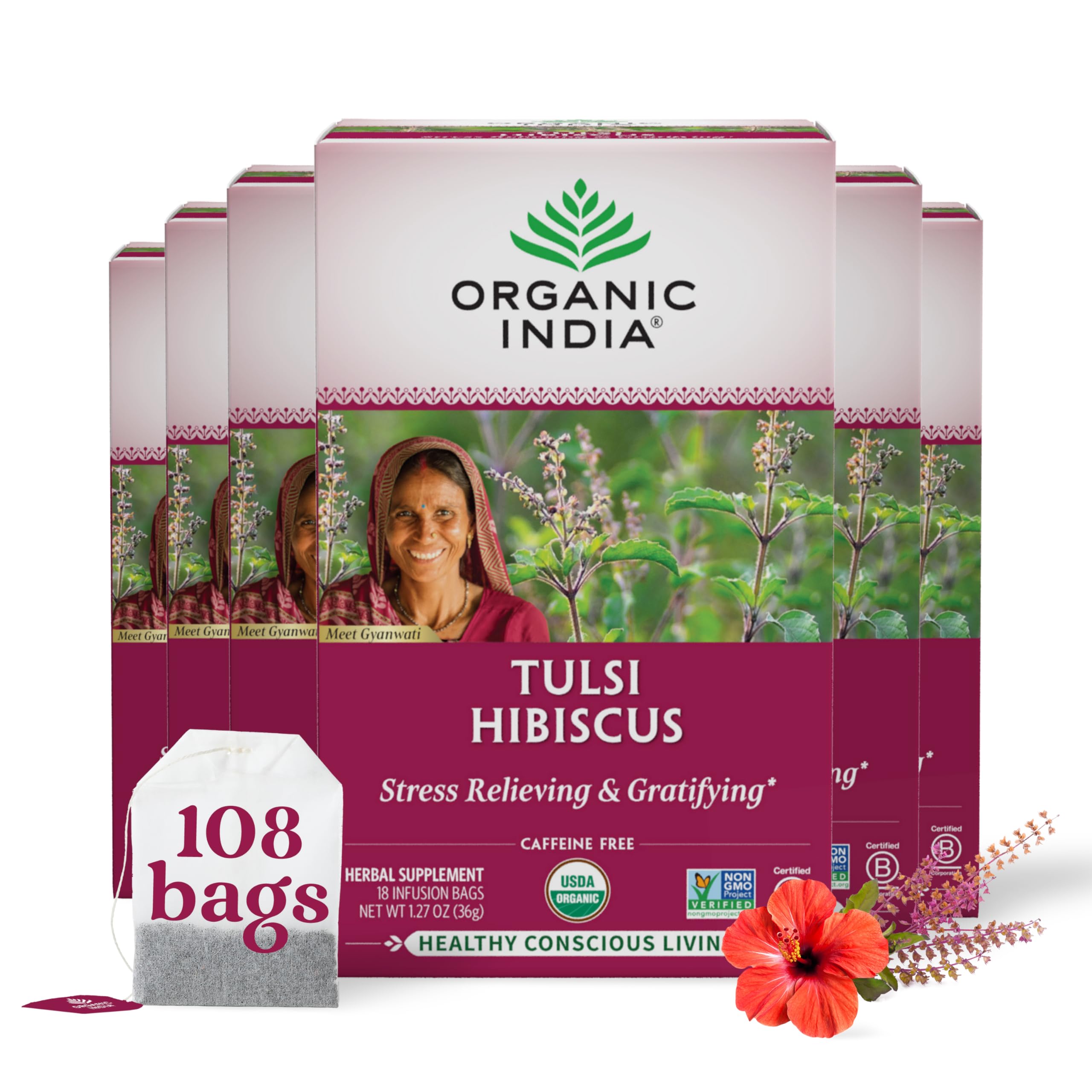 Organic India-Tea-6Packs