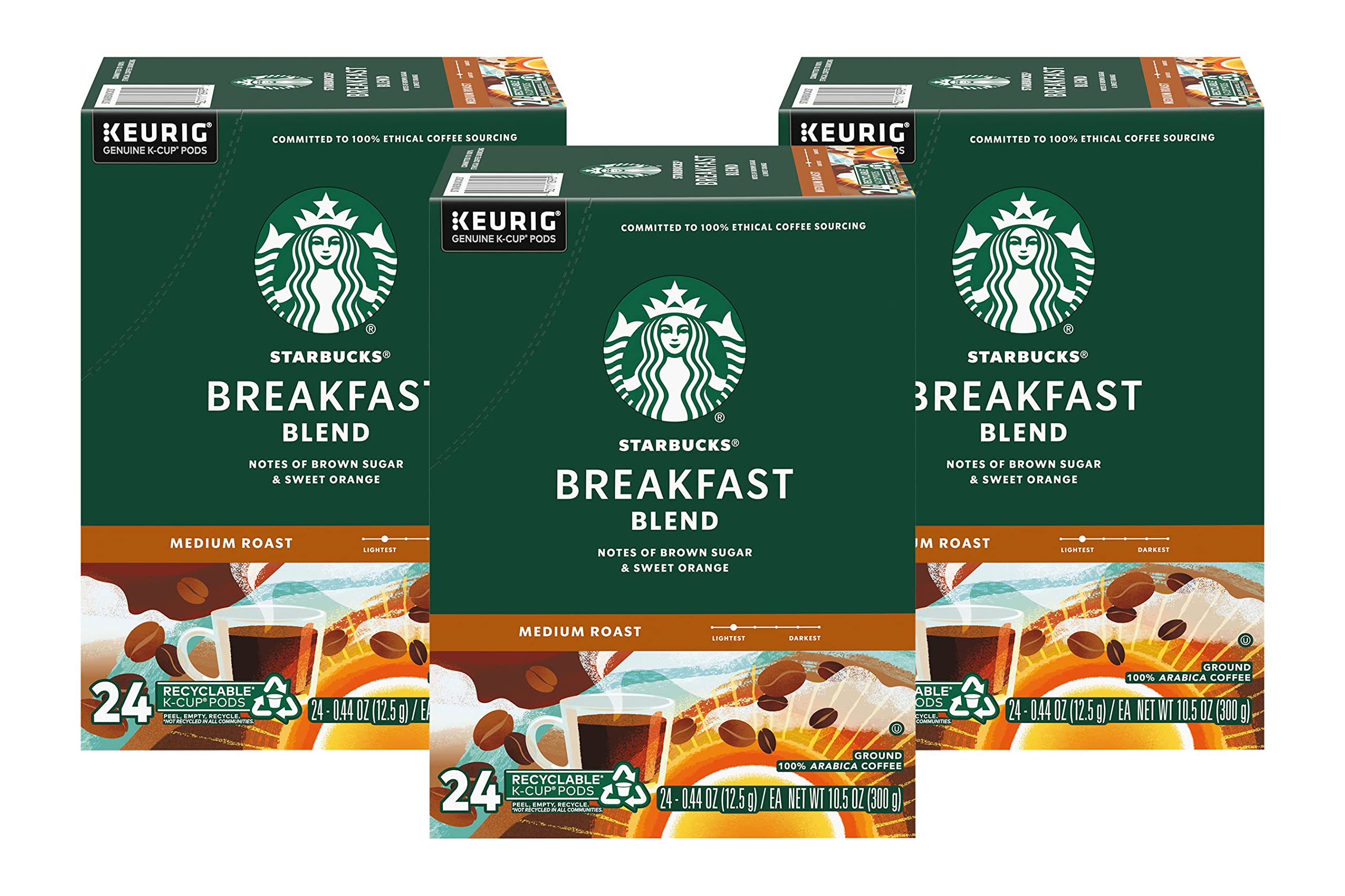 STARBUCKS 2 caffeinecapsuleboxkeurigmedium roast