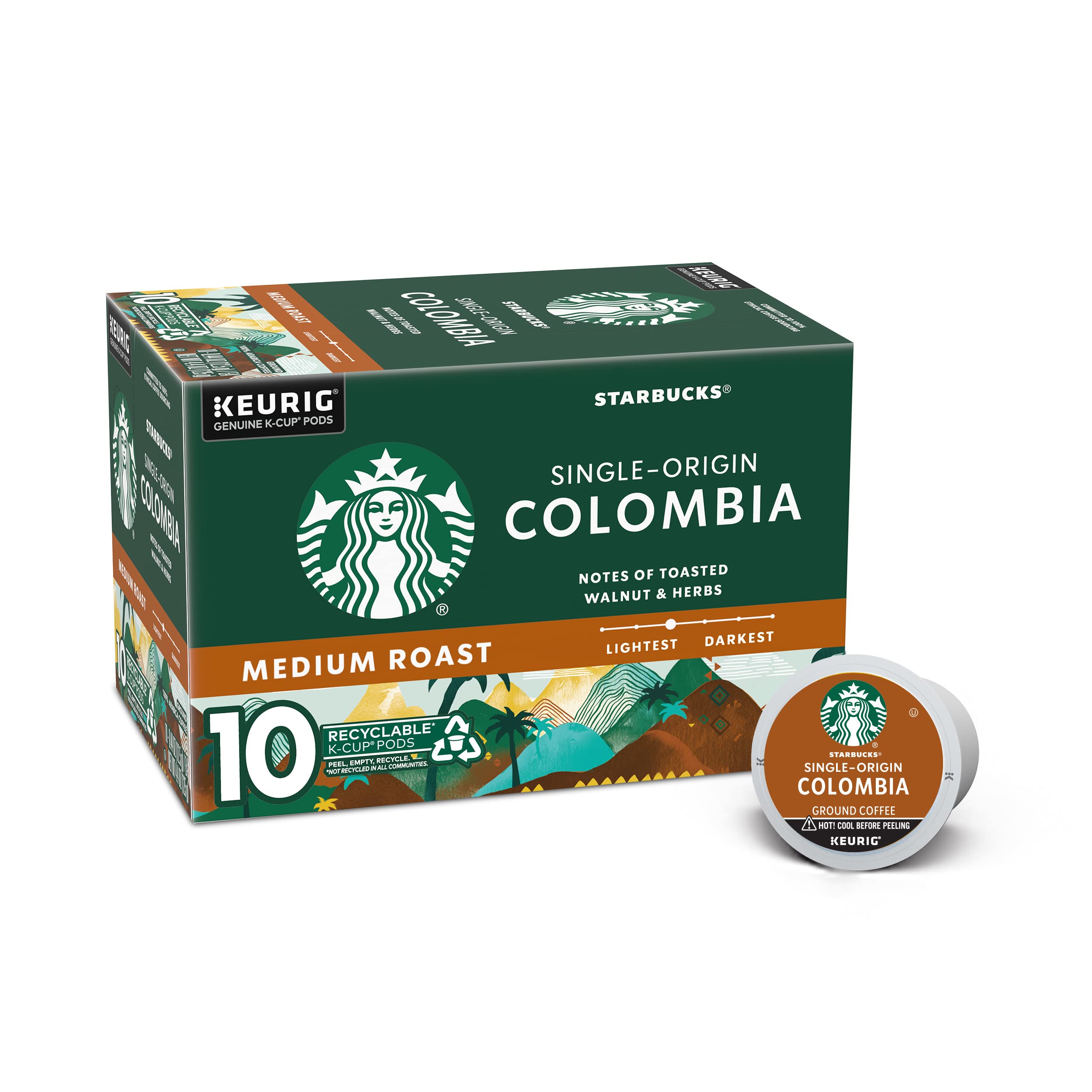 STARBUCKS 2 caffeinecapsuleboxkeurigmedium roast