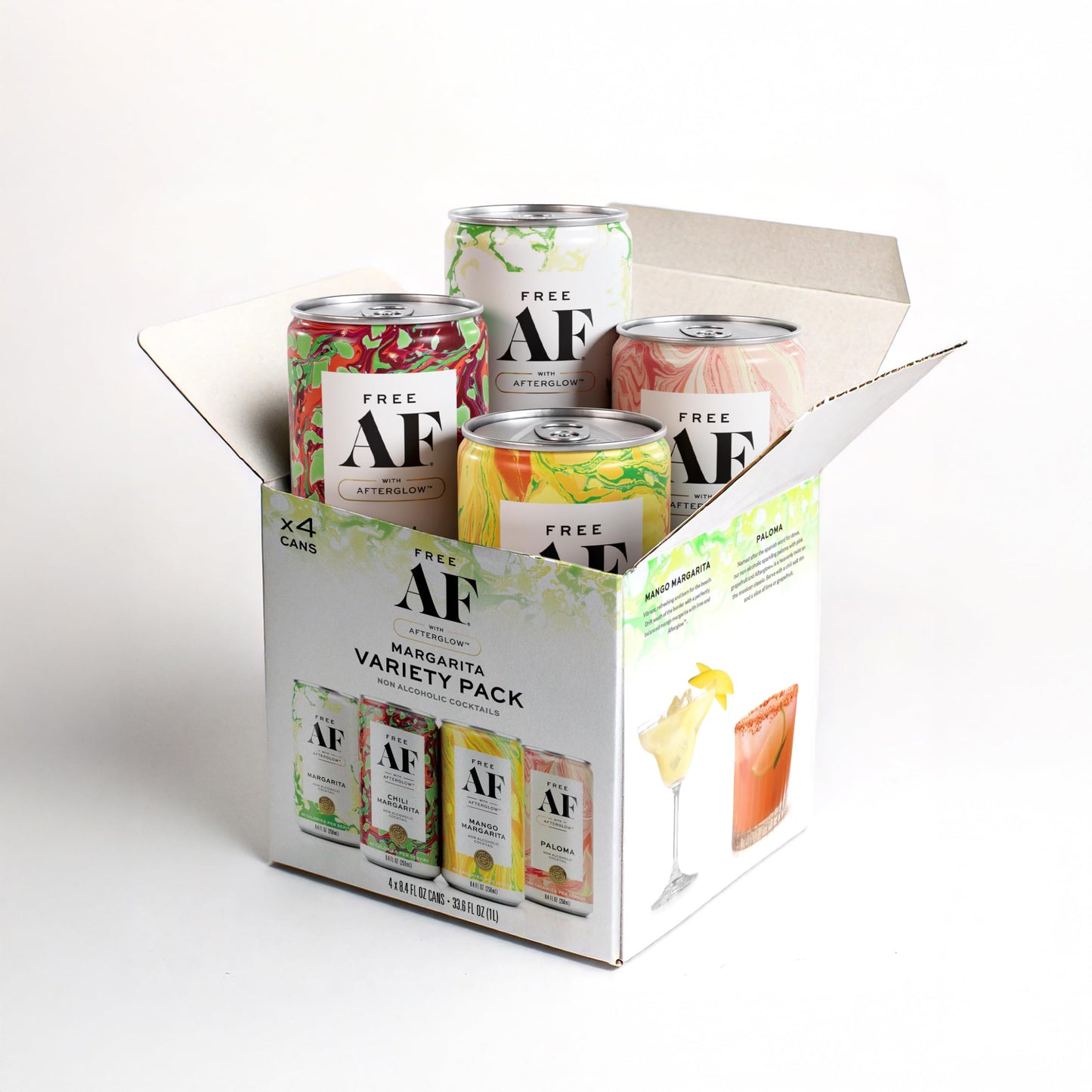Free AF Drinks Non-Alcoholic Mocktails