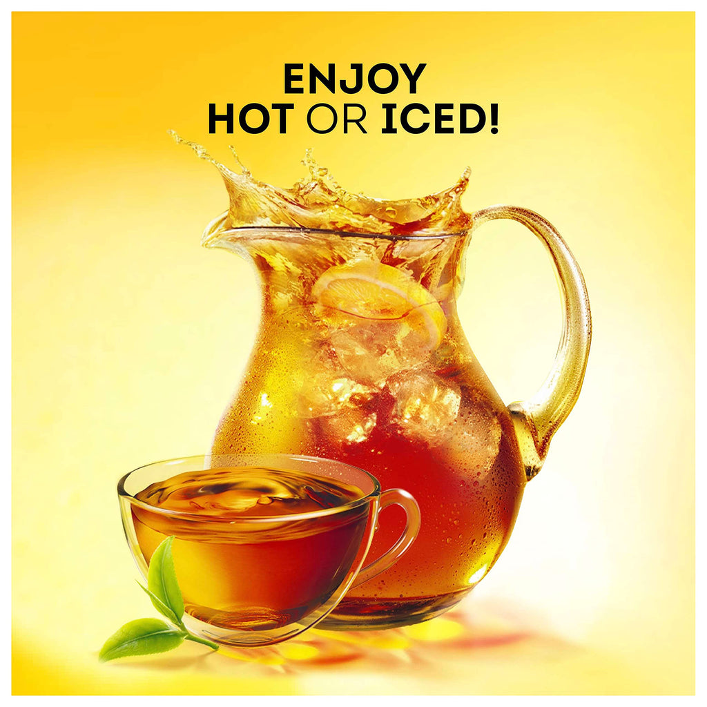 Lipton Tea Bags For A Naturally Smooth Taste Black Tea Iced or Hot Tea